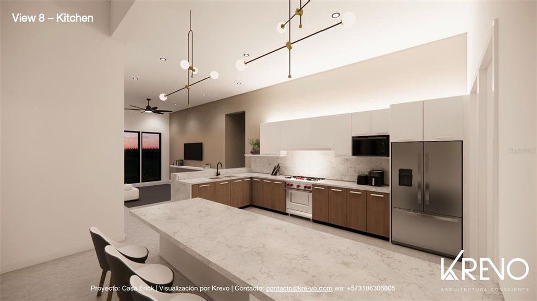 Furnished interior view inside a new home in , Tavares (Image 8). Furnished interior view inside a new home in , Tavares (Image 8).