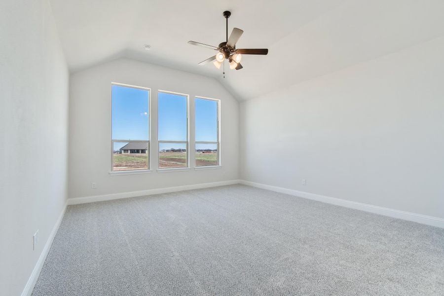 Primary Bedroom | Concept 3141 at Hidden Creek Estates in Van Alstyne, TX by Landsea Homes