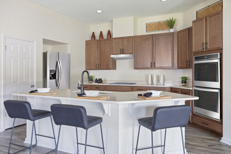 Representative furnished interior of a home built from the 2003 Modeled by KB Home in Anabelle Island - Executive Series, Green Cove Springs (Image 5).
