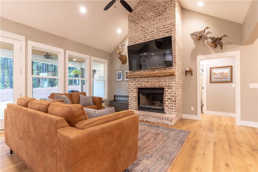 Furnished interior view inside a new home in , Shady Dale (Image 11).