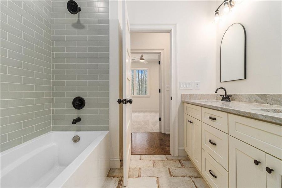 Furnished interior view inside a new home in , Canton (Image 11). Furnished interior view inside a new home in , Canton (Image 11).