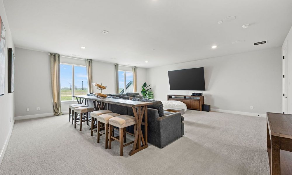 Representative furnished interior of a home built from the Rushmore by Cope Homes in Hidden Valley 1, Princeton (Image 27).