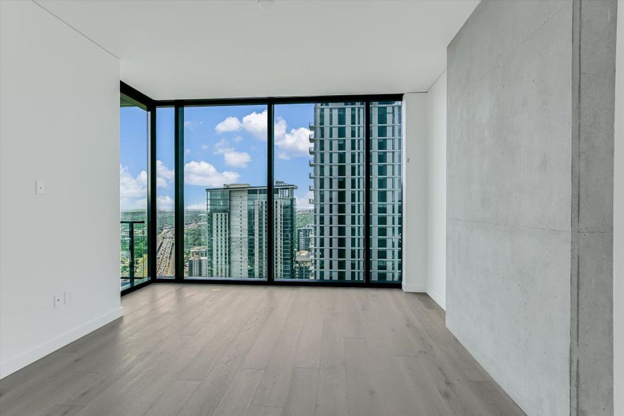 Spacious, unfurnished interior of a new home in The Modern Austin Residences, Austin (Image 18).