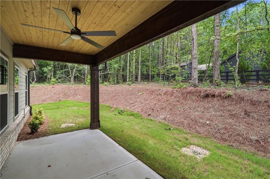 Exterior details and patio area of a home in , Pendergrass (Image 34). Exterior details and patio area of a home in , Pendergrass (Image 34).