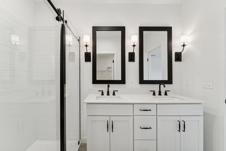 Furnished interior view inside a new home in , Fort Pierce (Image 11).