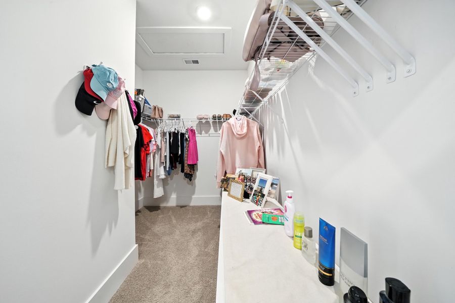 Furnished interior view inside a new home in , Ravenel (Image 30).