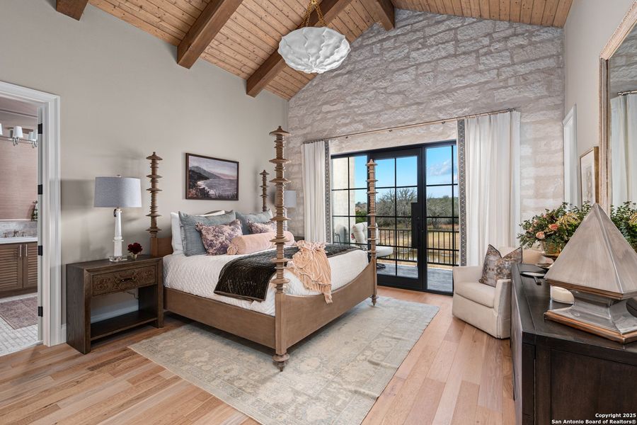 Furnished interior view inside a new home in , Kerrville (Image 12).