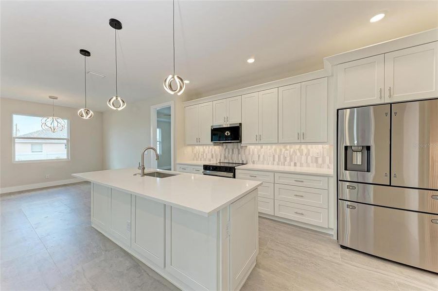 Furnished interior view inside a new home in , Venice (Image 13).