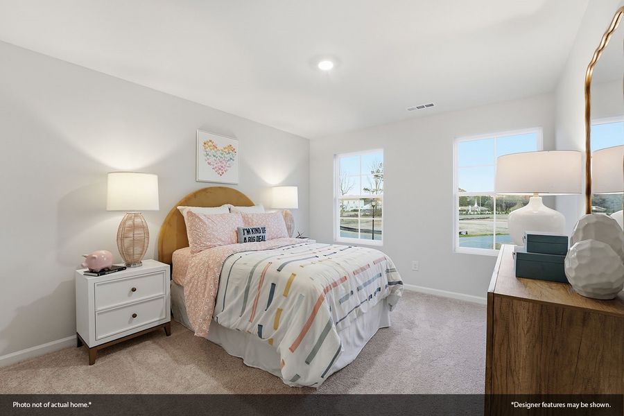 Furnished interior view inside a new home in Winston Ridge, Youngsville (Image 10).