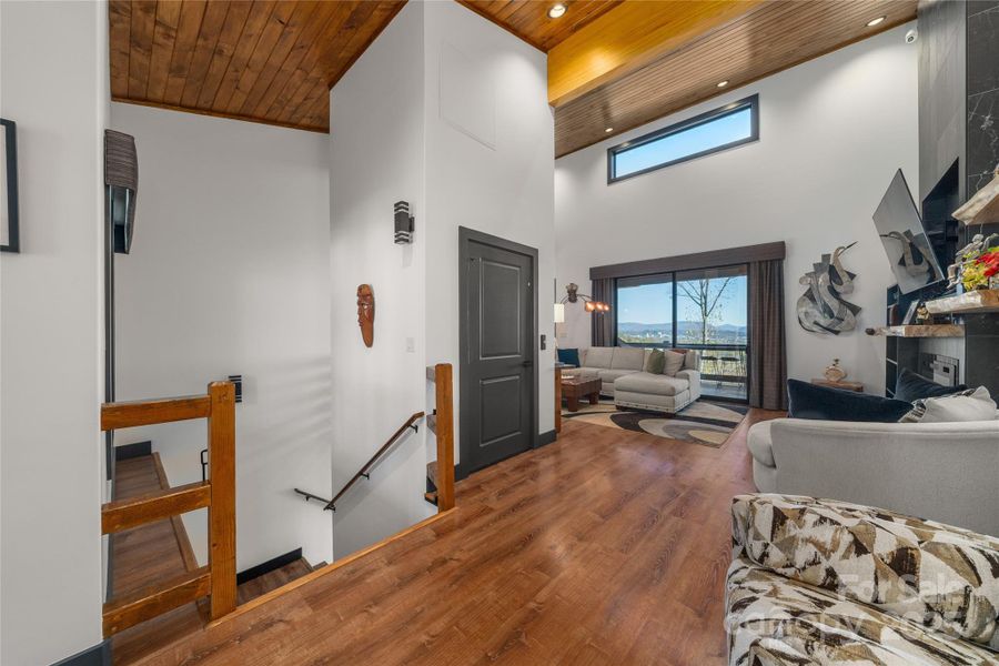 Furnished interior view inside a new home in , Asheville (Image 13).