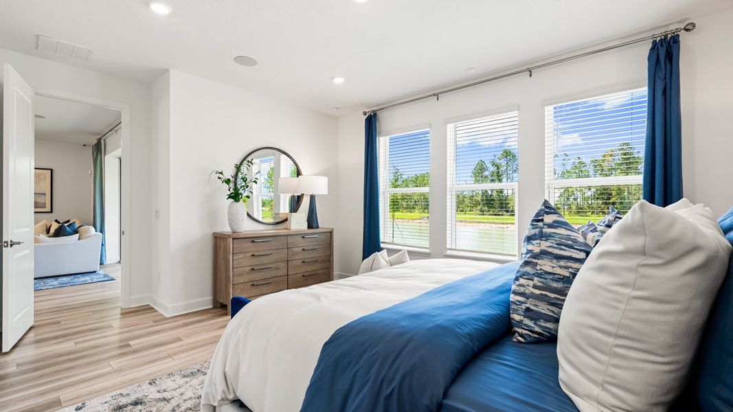 Representative furnished interior of a home built from the Grenada by Taylor Morrison in Hammock at Two Rivers, Zephyrhills (Image 17).