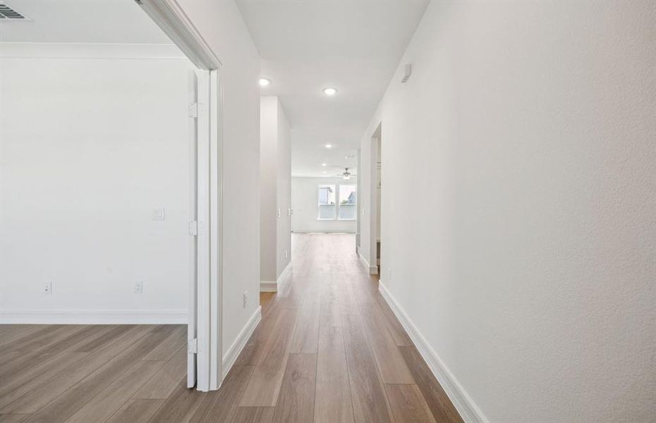 Welcoming entry into home