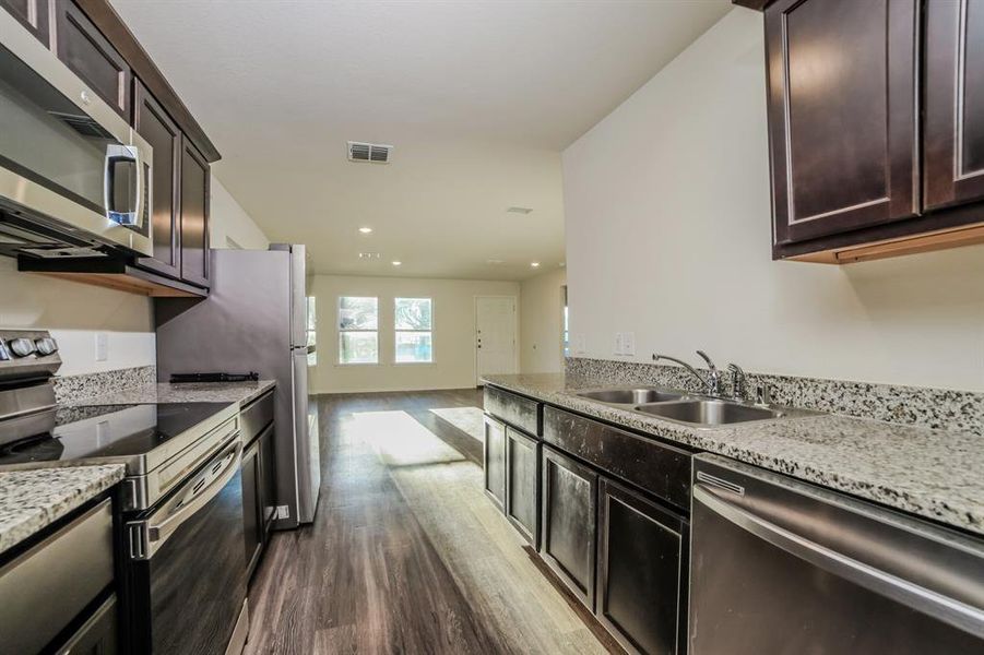 Furnished interior view inside a new home in , Waco (Image 4). Furnished interior view inside a new home in , Waco (Image 4).