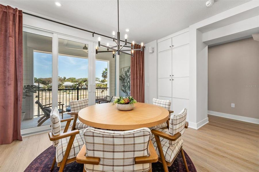 Furnished interior view inside a new home in EvenTide, New Smyrna Beach (Image 15).