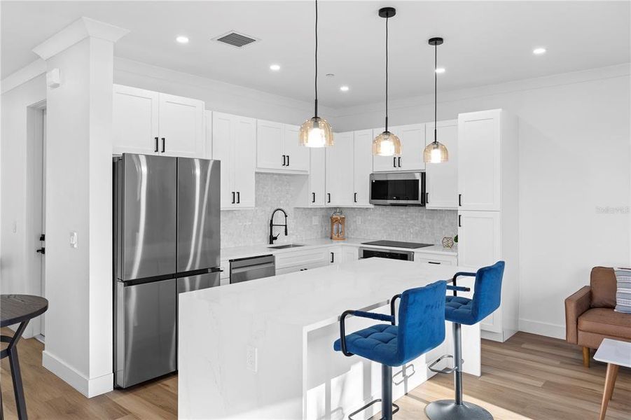 Furnished interior view inside a new home in , Punta Gorda (Image 8).