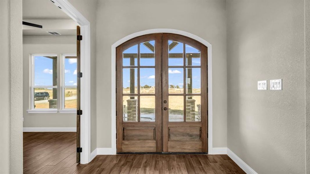 Spacious, unfurnished interior of a new home in , Poolville (Image 19).