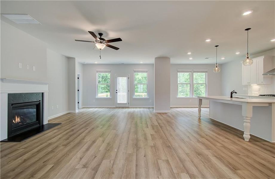 Spacious, unfurnished interior of a new home in Kingston, Locust Grove (Image 30).