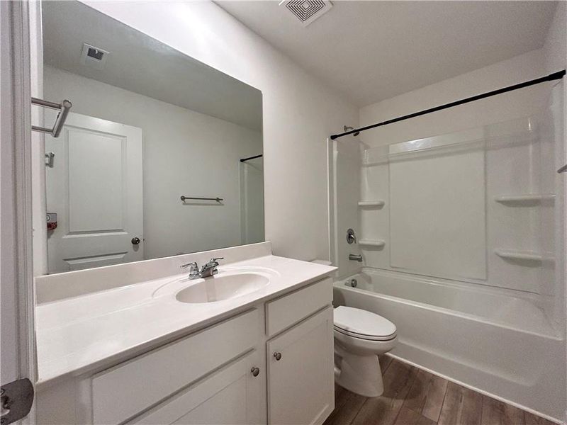 Furnished interior view inside a new home in , Suwanee (Image 18).