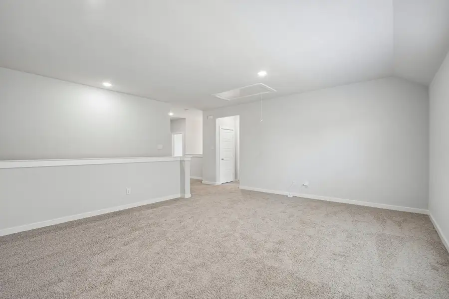 Game Room in the Wimbledon home plan by Trophy Signature Homes