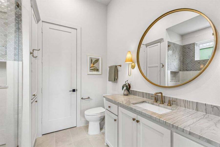 Downstairs guest ensuite bathroom