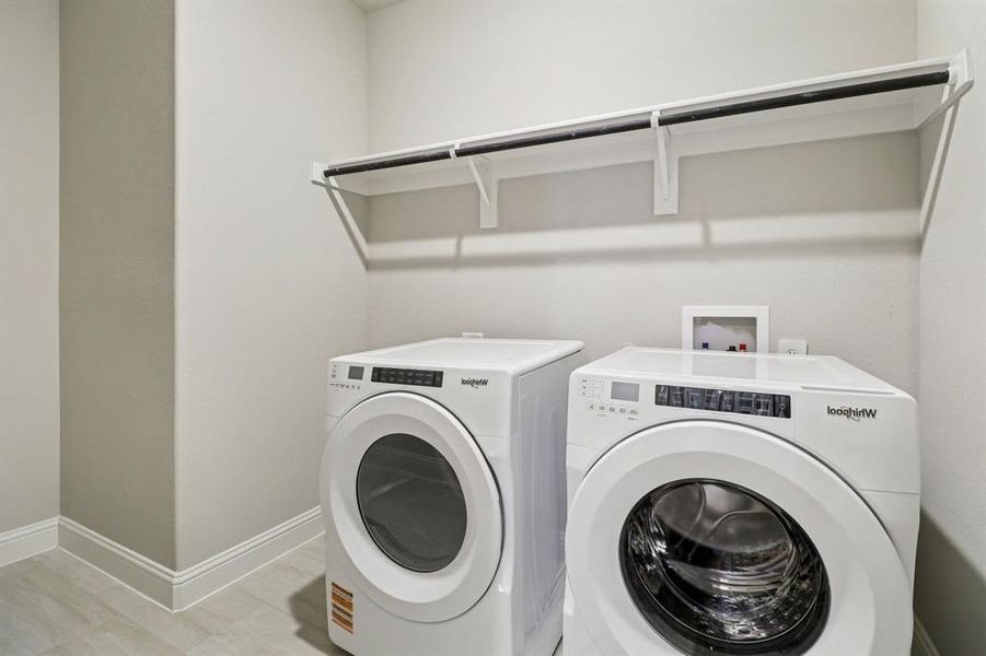 Photo is not of the actual home, but is an inspirational photo of builder’s model home and may depict options, furnishings, and/or decorator features that are not included.