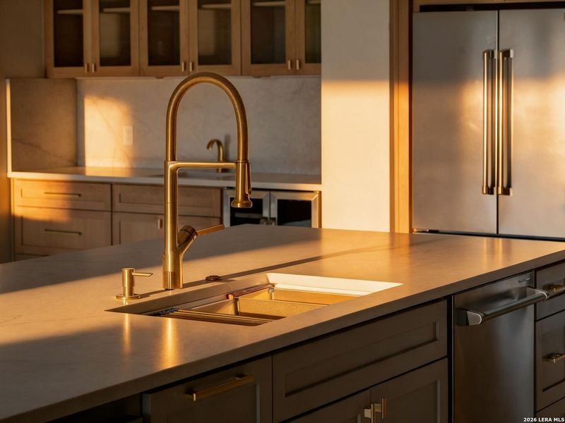 Close-up of interior finishes inside a home in , Boerne (Image 16).