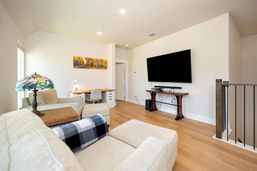 Furnished interior view inside a new home in , Arlington (Image 13). Furnished interior view inside a new home in , Arlington (Image 13).