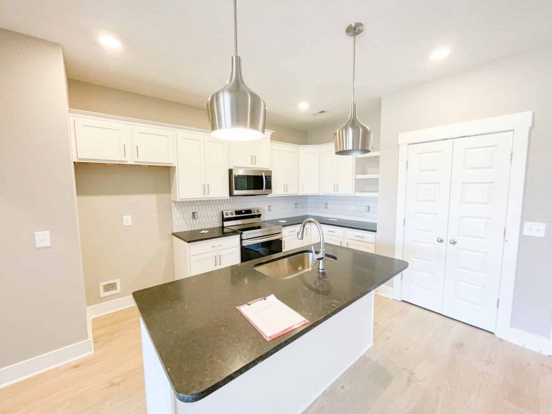 Furnished interior view inside a new home in Stonecrest Townhomes, Hendersonville (Image 2). Furnished interior view inside a new home in Stonecrest Townhomes, Hendersonville (Image 2).