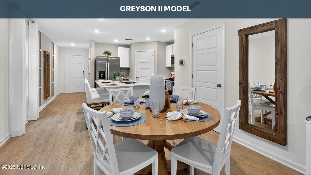 Furnished interior view inside a new home in Hansen Creek, Jacksonville (Image 6).