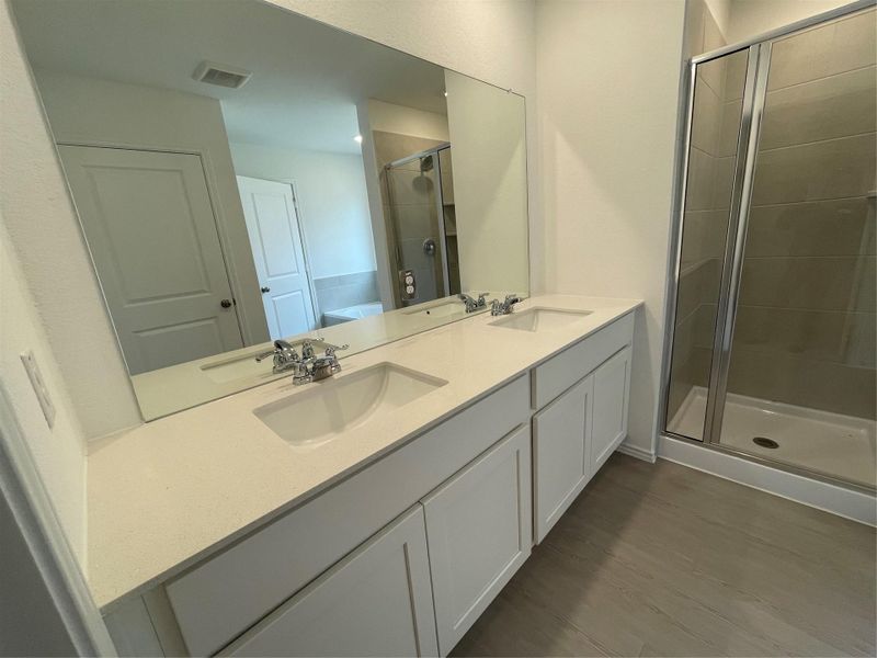 Furnished interior view inside a new home in Waterstone: Claremont Collection, Kyle (Image 5).