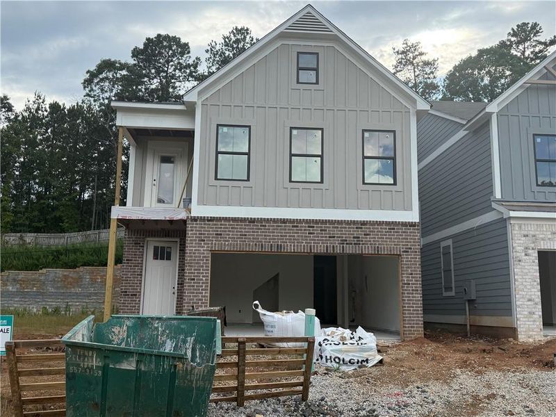 In-progress construction of a new home in , Marietta, GA (Image 12). In-progress construction of a new home in , Marietta, GA (Image 12).