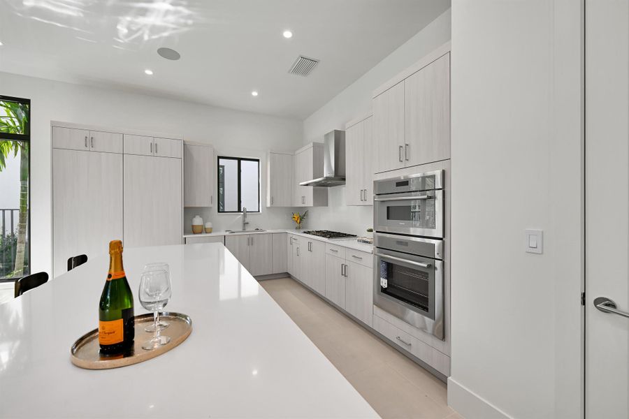 Furnished interior view inside a new home in The Estates at Morikami Park Road, Delray Beach (Image 9). Furnished interior view inside a new home in The Estates at Morikami Park Road, Delray Beach (Image 9).