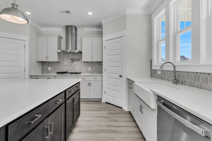 Furnished interior view inside a new home in , Summerville (Image 26).