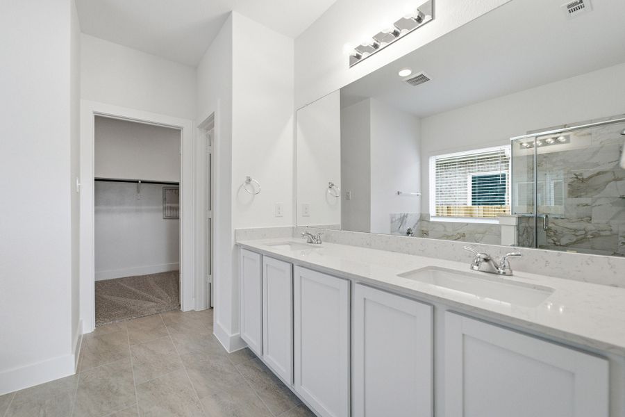 Furnished interior view inside a new home in Sunfield, Buda (Image 13).