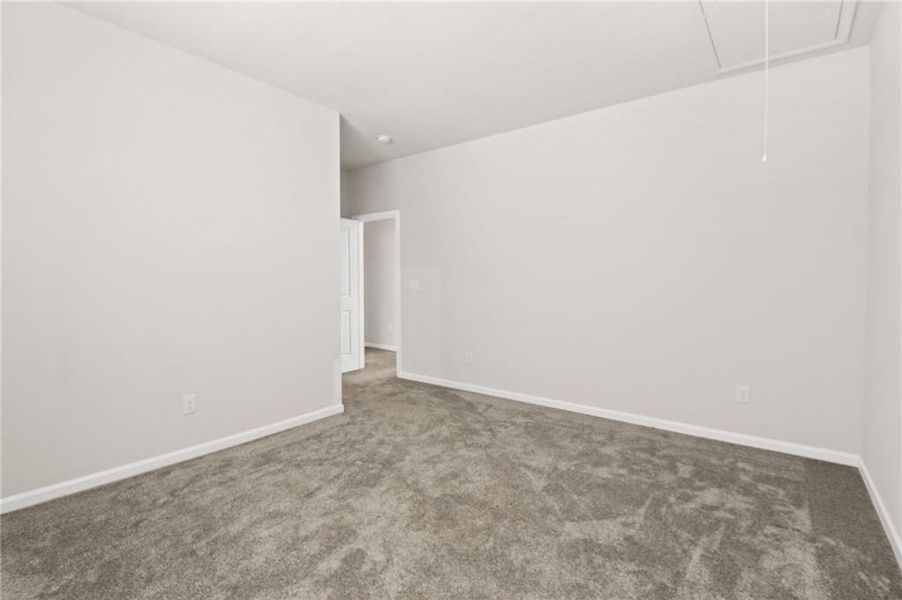 Spacious, unfurnished interior of a new home in Carmichael Farms, Canton (Image 31). Spacious, unfurnished interior of a new home in Carmichael Farms, Canton (Image 31).
