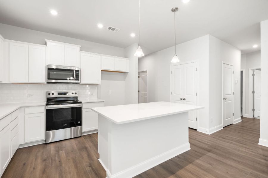 Furnished interior view inside a new home in Waterways, Richmond Hill (Image 3).