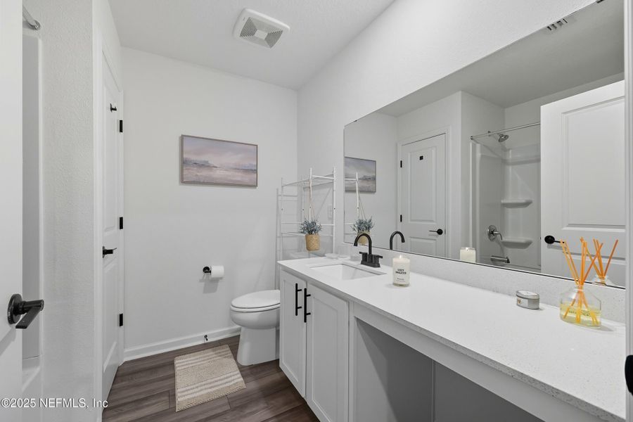 Furnished interior view inside a new home in , Jacksonville (Image 17).