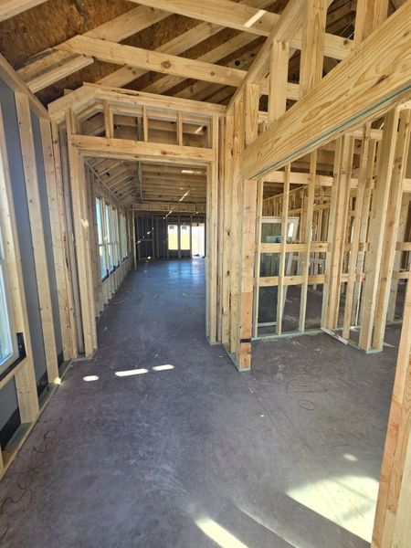 In-progress construction of a new home in Morningstar, Aledo, TX (Image 3).