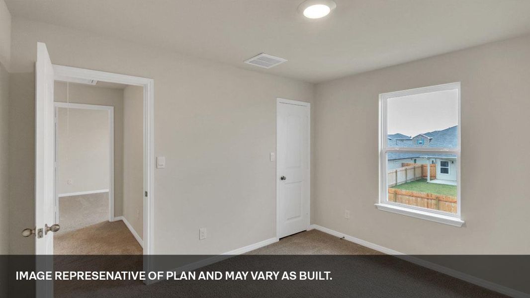 Spacious, unfurnished interior of a new home in Prairie Lakes, Buda (Image 28).