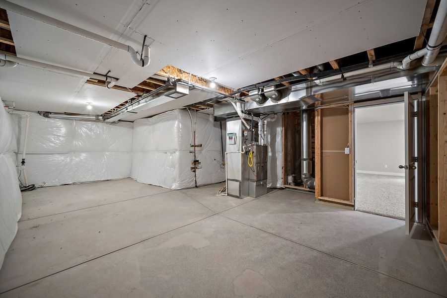 In-progress construction of a new home in Aspen Ranch, Fountain, CO (Image 35).