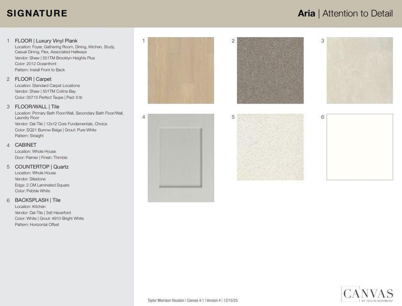 7210 Happiness Pass design selections! This home is currently under construction and selections are subject to change.