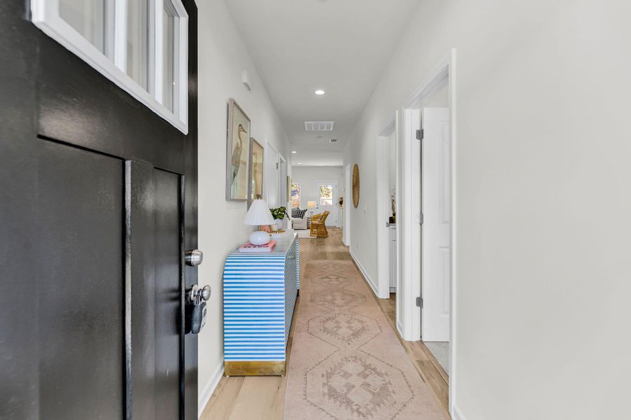 Furnished interior view inside a new home in , Charleston (Image 13).