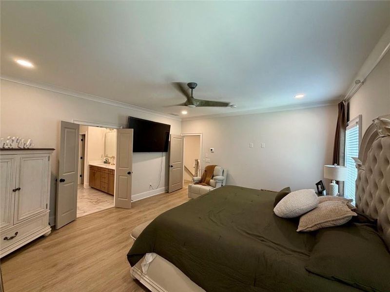 Furnished interior view inside a new home in , Marietta (Image 15).