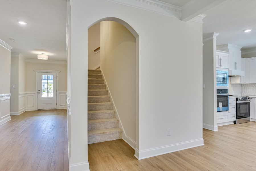 Spacious, unfurnished interior of a new home in The Sanctuary, Aiken (Image 41). Spacious, unfurnished interior of a new home in The Sanctuary, Aiken (Image 41).