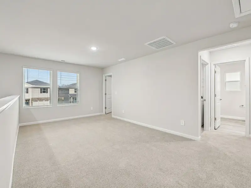 Spacious, unfurnished interior of a new home in Oak Manor - Classic Series, Garner (Image 11). Spacious, unfurnished interior of a new home in Oak Manor - Classic Series, Garner (Image 11).