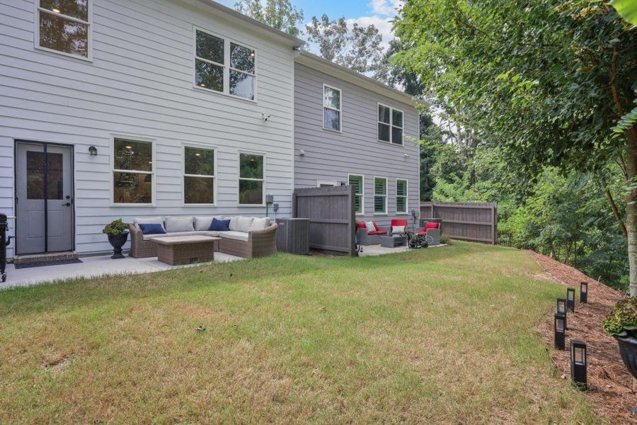 Exterior details and patio area of a home in , Kennesaw (Image 3).