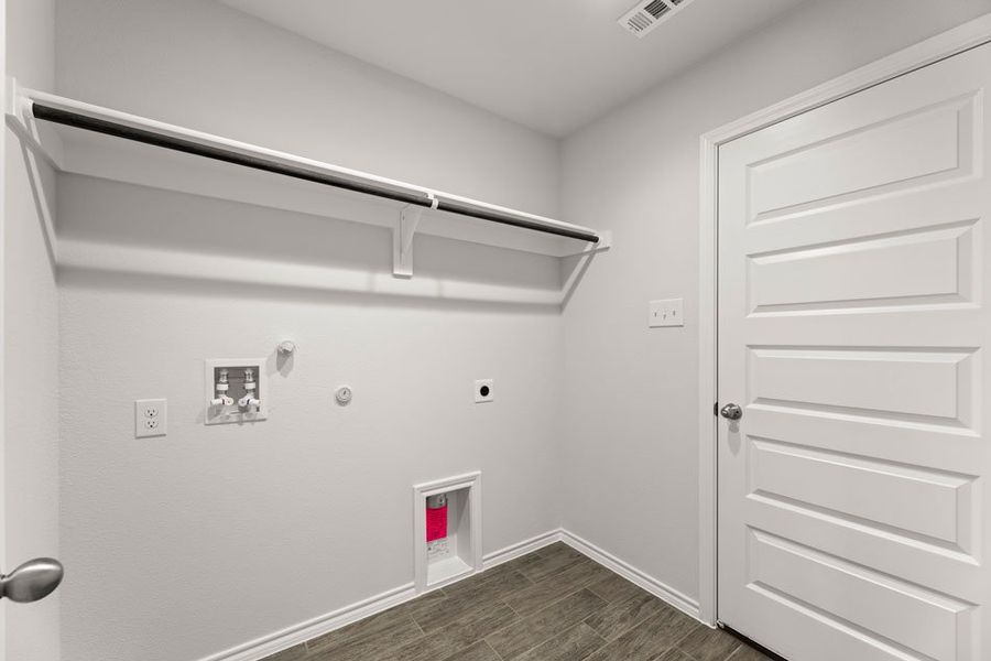 Front exterior of a new home in Northspur, Terrell, TX, highlighting curb appeal (Image 25). Front exterior of a new home in Northspur, Terrell, TX, highlighting curb appeal (Image 25).