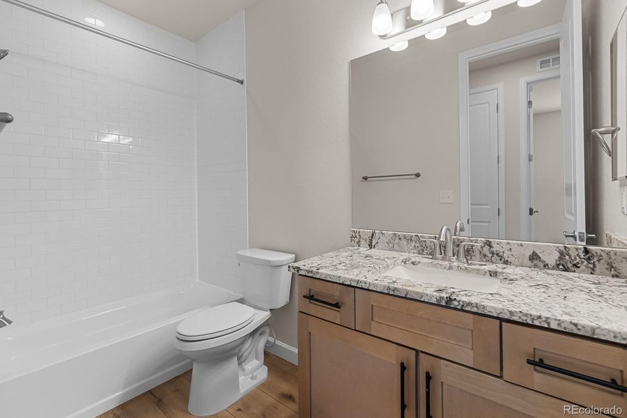 Furnished interior view inside a new home in Rhyolite Ranch, Castle Rock (Image 10).
