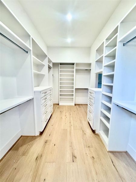 PRIMARY WALK-IN CLOSET PRIMARY WALK-IN CLOSET