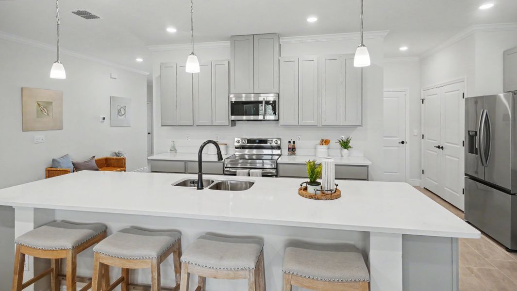 Representative furnished interior of a home built from the Drexel by Maronda Homes in Labelle, Labelle (Image 7).